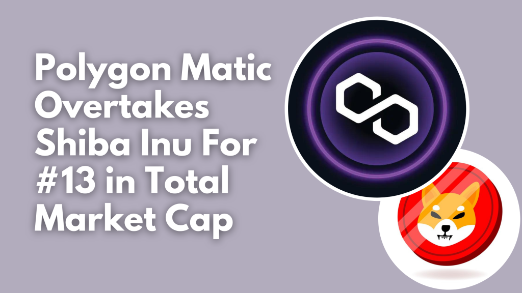 Polygon Matic Overtakes Shiba Inu For #13 in Total Market Cap